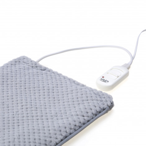 Adler Electric Blanket heating - pad AD 7415 Number of heating levels 2 Number of persons 1 Washable Remote control 80 W Grey