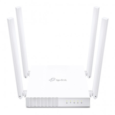 TP-LINK Dual Band Router Archer C24 802.11ac 300+433 Mbit/s 10/100 Mbit/s Ethernet LAN (RJ-45) ports 4 Mesh Support No MU-MiMO Y