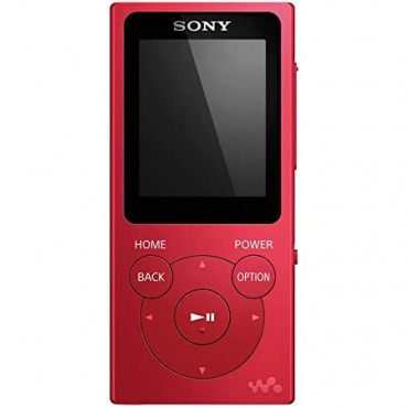 Sony Walkman NW-E394B MP3 Player, 8GB, Red Sony MP3 Player Walkman NW-E394B MP3 Internal memory 8 GB USB connectivity