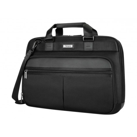 Targus Mobile Elite Topload Fits up to size 15.6-16 " Briefcase Black Shoulder strap