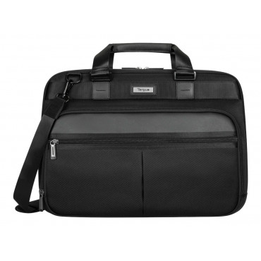 Targus Mobile Elite Topload Fits up to size 15.6-16 " Briefcase Black Shoulder strap