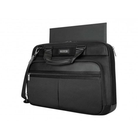 Targus Mobile Elite Topload Fits up to size 15.6-16 " Briefcase Black Shoulder strap