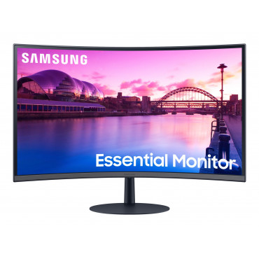 Samsung Curved Monitor LS27C390EAUXEN 27 " VA FHD 16:9 4 ms 250 cd/m Black 75 Hz HDMI ports quantity 2