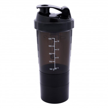 Pure2Improve Bottle Shaker, 500 ml Black