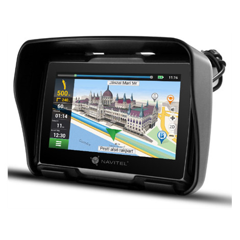 Navitel Personal Navigation Device G550 MOTO Bluetooth GPS (satellite) Maps included