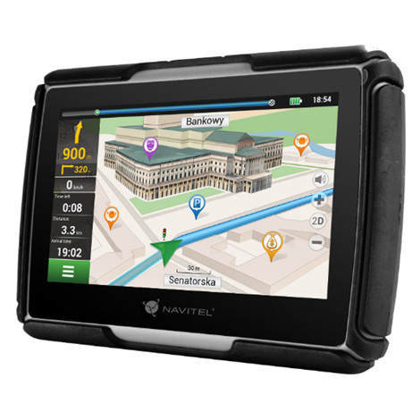 Navitel Personal Navigation Device G550 MOTO Bluetooth GPS (satellite) Maps included