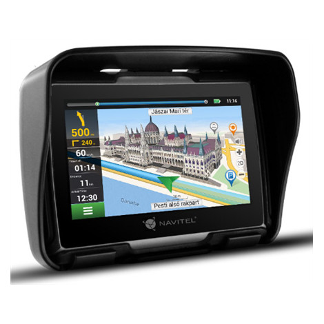 Navitel Personal Navigation Device G550 MOTO Bluetooth GPS (satellite) Maps included