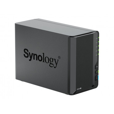 Synology Tower NAS DS224+ up to 2 HDD/SSD Intel Celeron J4125 Processor frequency 2.0 GHz 2 GB DDR4