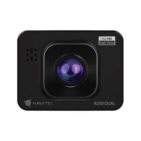 Navitel R250 DUAL Dashcam With an Additional Rearview Camera Navitel
