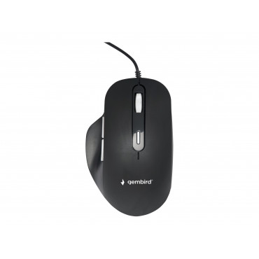 Gembird Optical USB LED Mouse MUS-6B-02 Optical mouse Black