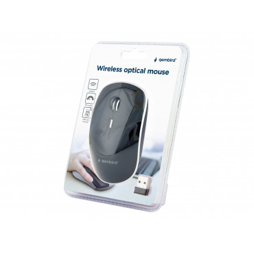 Gembird Optical USB LED Mouse MUS-6B-02 Optical mouse Black