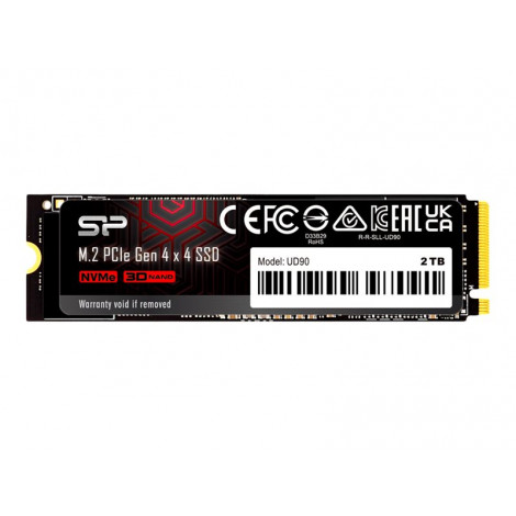 Silicon Power SSD UD85 2000 GB SSD form factor M.2 2280 SSD interface PCIe Gen4x4 Write speed 2800 MB/s Read speed 3600 MB/s