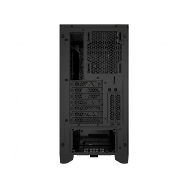 Corsair Tempered Glass PC Case iCUE 4000D RGB AIRFLOW Side window Black Mid-Tower Power supply included No