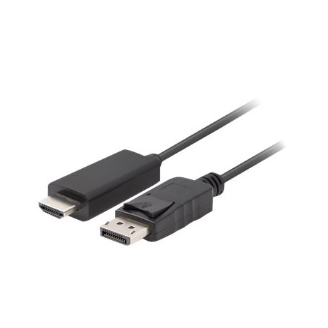 Lanberg DisplayPort to HDMI Cable DP to HDMI 1 m