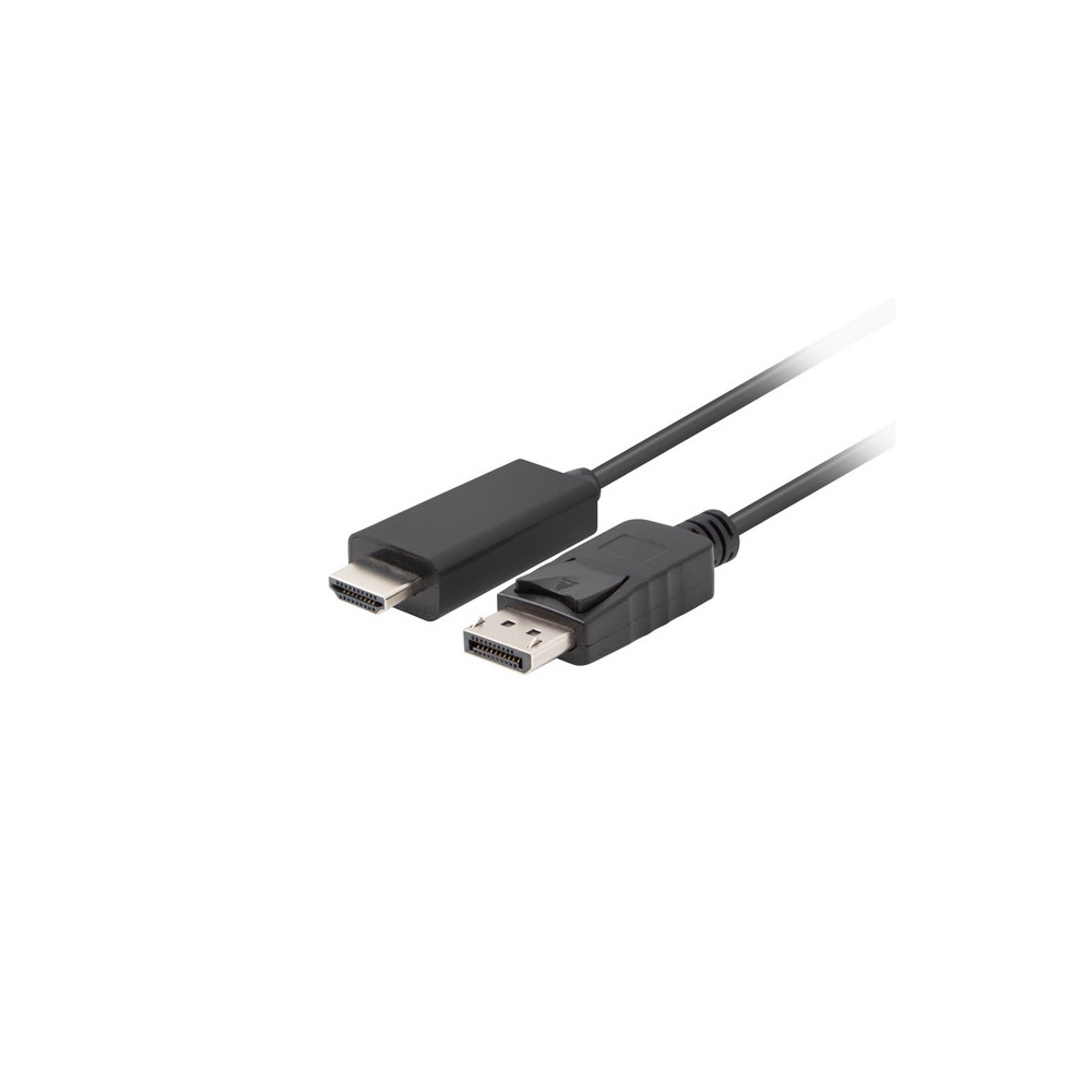 Lanberg DisplayPort to HDMI Cable DP to HDMI 1.8 m