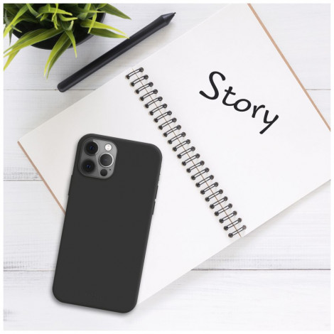 Fixed Story Back cover Apple iPhone 14 Rubberized Black