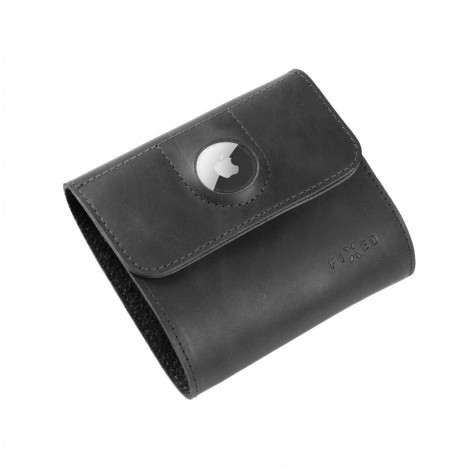 Fixed Classic Wallet for AirTag Apple Genuine cowhide Black Dimensions of the wallet : 11 x 11.5 cm Closing of the wallet is sec