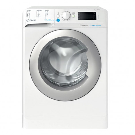 INDESIT Washing machine BWSE 71295X WSV EU Energy efficiency class B Front loading Washing capacity 7 kg 1200 RPM Depth 43.5 cm 