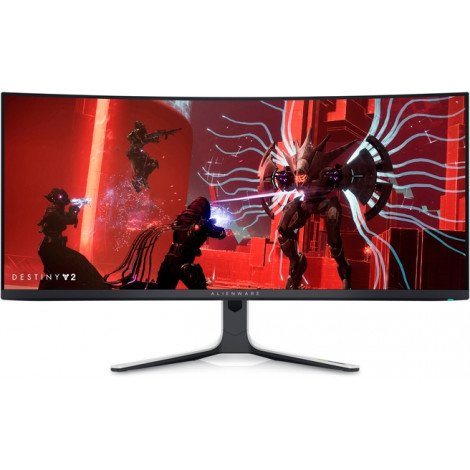 Dell Gaming Monitor AW3423DW 34 " LCD QHD 3440 x 1440 21:9 0.1 ms 1000 cd/m Black 175 Hz HDMI ports quantity 2