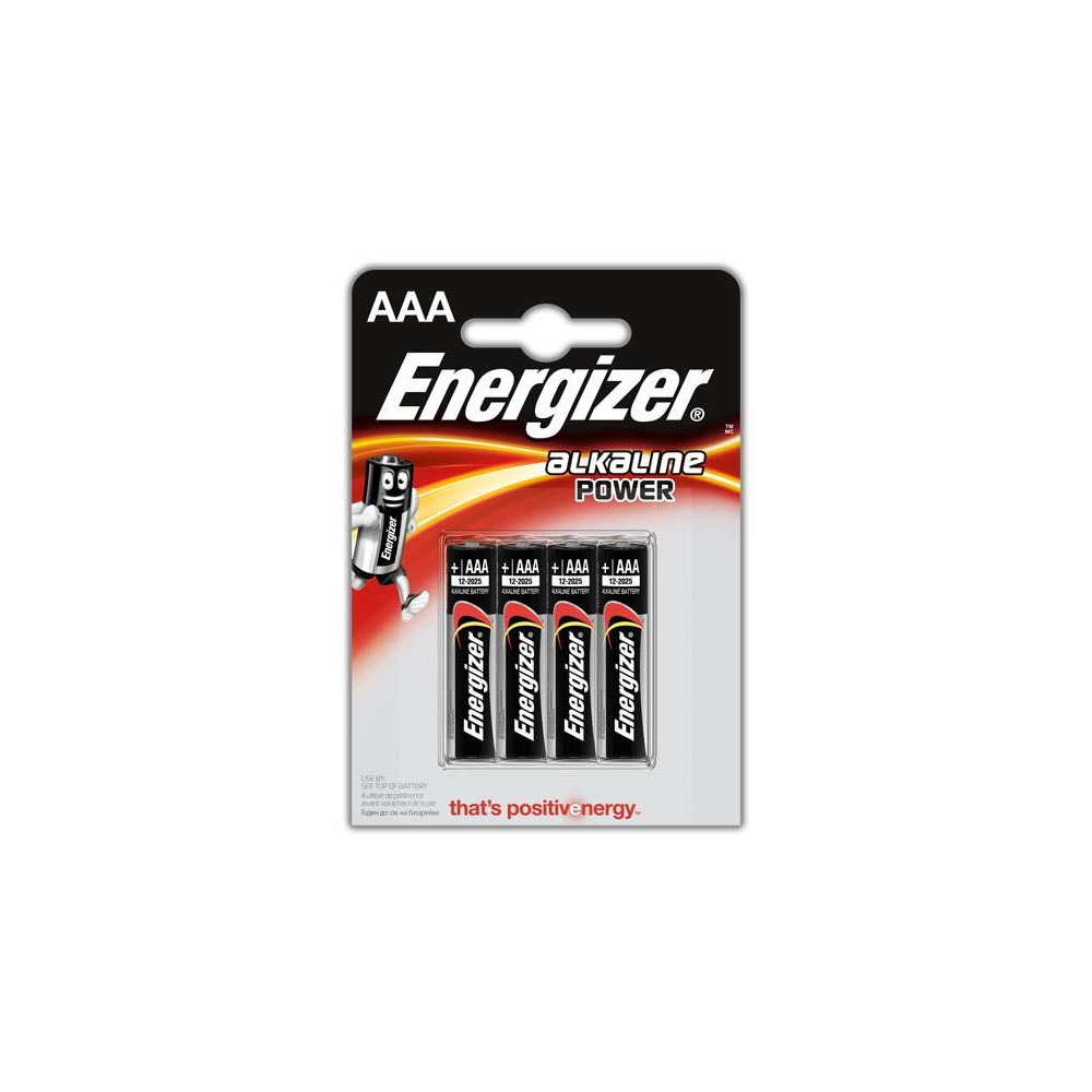 Energizer AAA/LR03 Alkaline Power 4 pc(s)