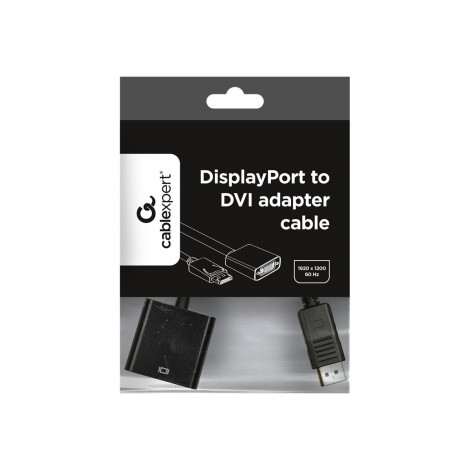 Gembird Adapter Cable DP to DVI-D 0.1 m 0.1 m