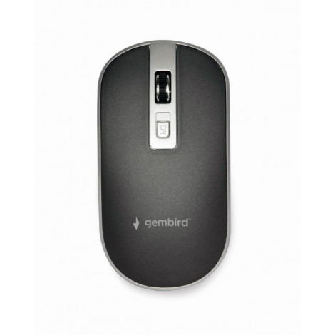 Gembird Optical USB mouse MUS-4B-06-BS Optical mouse Black/Silver