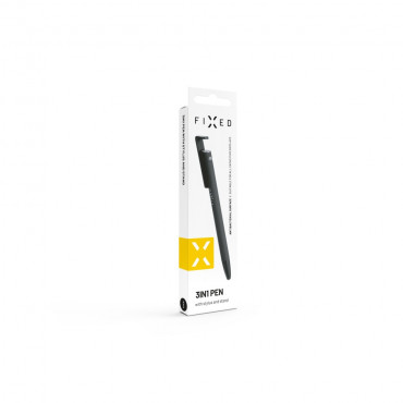 Fixed Pen With Stylus and Stand 3 in 1 Pencil Black Stylus for capacitive displays Stand for phones and tablets