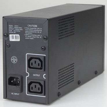 Gembird UPS UPS-PC-652A with AVR 650 VA 220 V 220 V