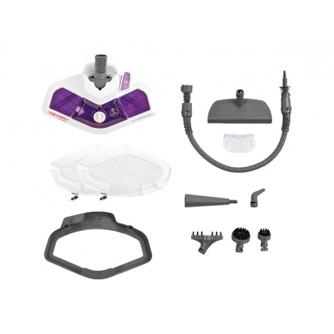 Polti Steam mop PTEU0274 Vaporetto SV440_Double Power 1500 W Steam pressure Not Applicable bar Water tank capacity 0.3 L White