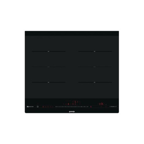 Gorenje Hob IS646BG Induction Number of burners/cooking zones 4 Slider Timer Black Display