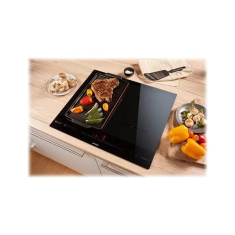 Gorenje Hob IS646BG Induction Number of burners/cooking zones 4 Slider Timer Black Display