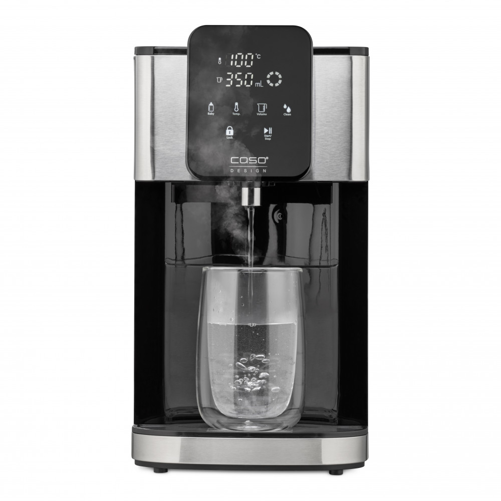 Caso Turbo Hot Water Dispenser HW 1660 Water Dispenser 2600 W 4 L Plastic/Stainless Steel Black/Stainless Steel