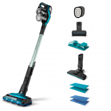 Philips Vacuum cleaner FC6904/01 Cordless operating Handstick 25.2 V - W Operating time (max) 75 min Electric Blue/Black Warrant