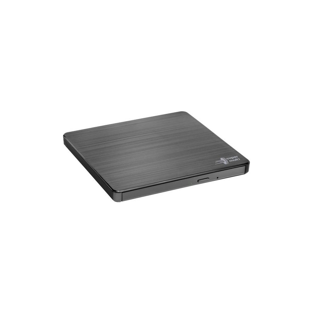 H.L Data Storage Ultra Slim Portable DVD-Writer GP60NB60 Interface USB 2.0 DVD R/RW CD read speed 24 x CD write speed 24 x Black