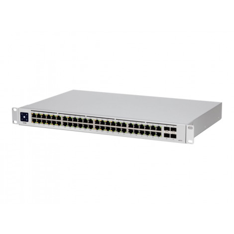 Ubiquiti UniFi Switch USW-48-POE Managed L2 Rackmountable 1 Gbps (RJ-45) ports quantity 48 SFP ports quantity 4 PoE+ ports quant