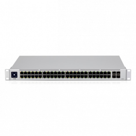 Ubiquiti UniFi Switch USW-48-POE Managed L2 Rackmountable 1 Gbps (RJ-45) ports quantity 48 SFP ports quantity 4 PoE+ ports quant