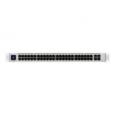 Ubiquiti UniFi Switch USW-48-POE Managed L2 Rackmountable 1 Gbps (RJ-45) ports quantity 48 SFP ports quantity 4 PoE+ ports quant