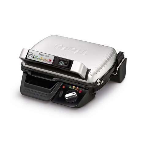 TEFAL SuperGrill Timer Multipurpose grill GC451B12 Contact 2000 W Stainless steel