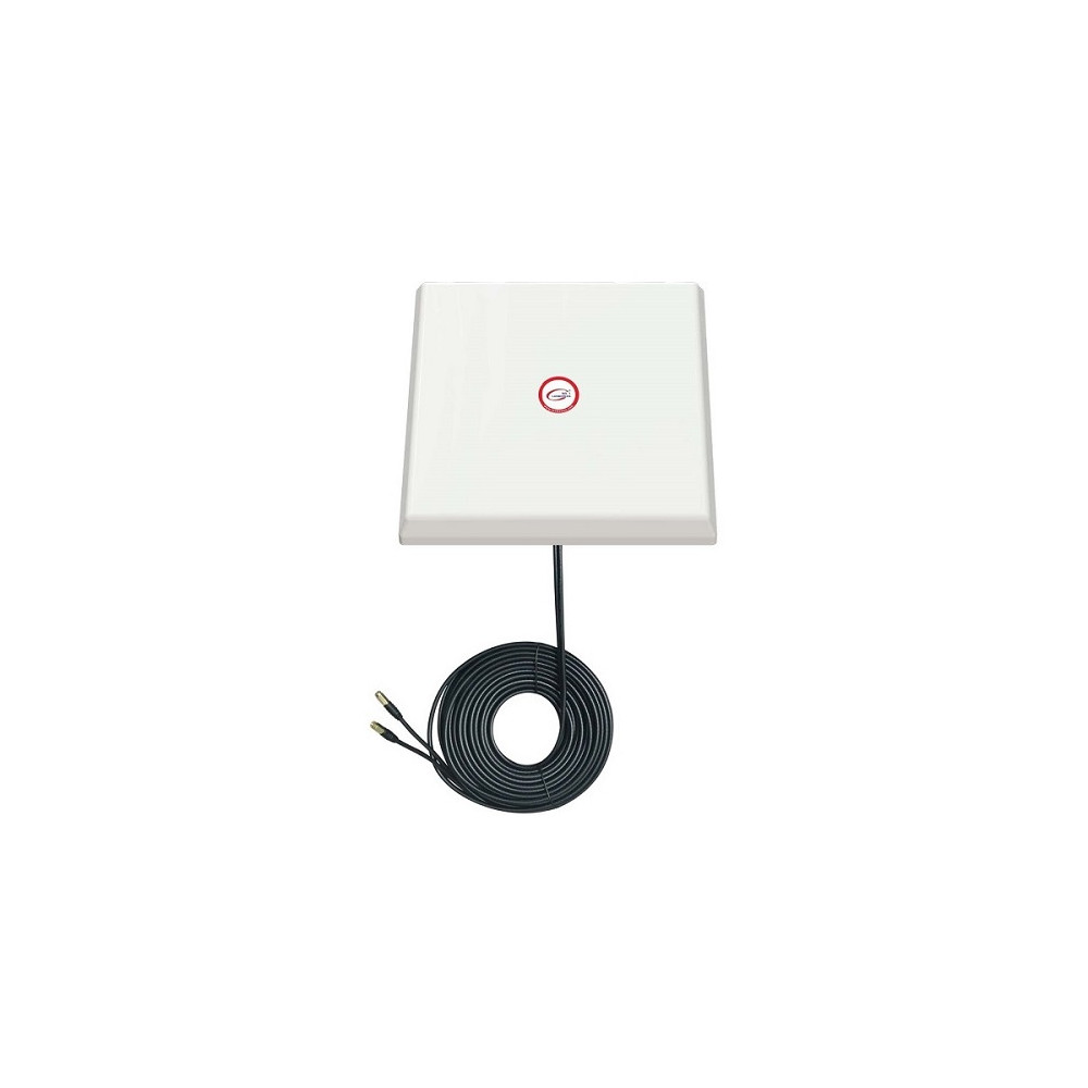 5G / LTE / CBRS 2x2MIMO antena, 1.7-3.8GHz, 2x 21dBi