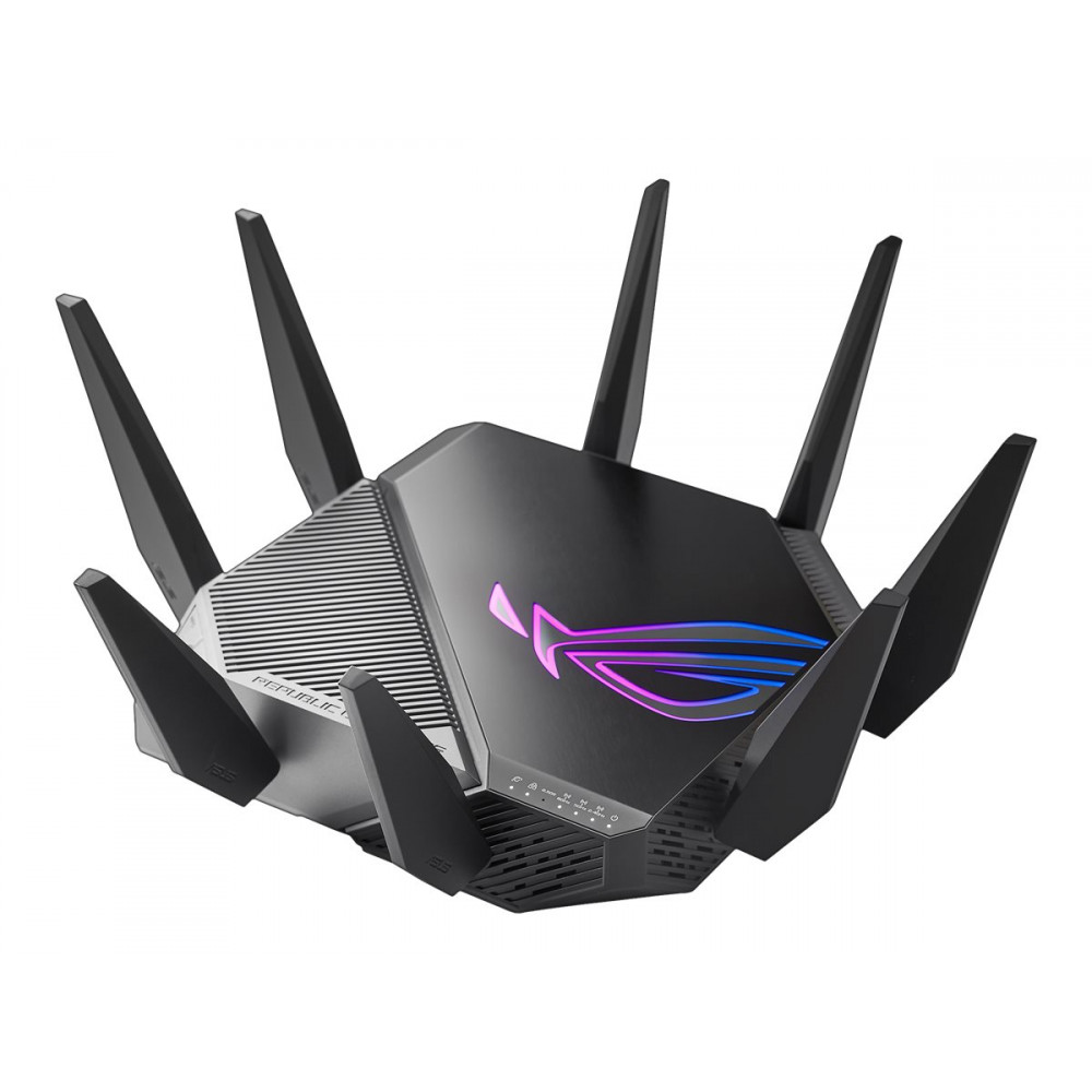 Asus Wi-Fi 6 Tri-Band Gigabit Gaming Router ROG GT-AXE11000 Rapture 802.11ax 1148+4804+4804 Mbit/s 10/100/1000/2500 Mbit/s Ether