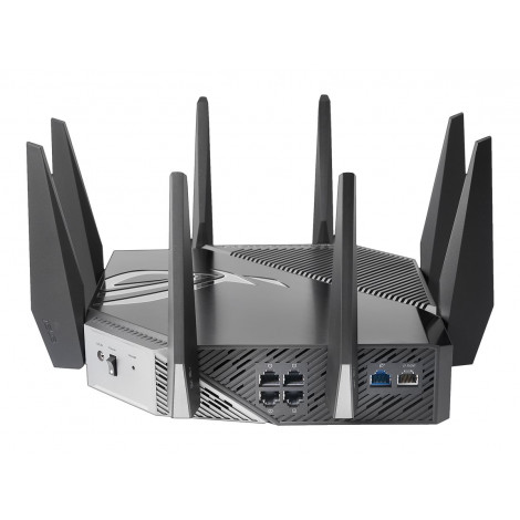 Asus Wi-Fi 6 Tri-Band Gigabit Gaming Router ROG GT-AXE11000 Rapture 802.11ax 1148+4804+4804 Mbit/s 10/100/1000/2500 Mbit/s Ether