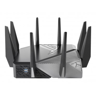 Asus Wi-Fi 6 Tri-Band Gigabit Gaming Router ROG GT-AXE11000 Rapture 802.11ax 1148+4804+4804 Mbit/s 10/100/1000/2500 Mbit/s Ether