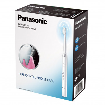 Panasonic Toothbrush EW-DM81 Rechargeable For adults Number of brush heads included 2 Number of teeth brushing modes 2 White