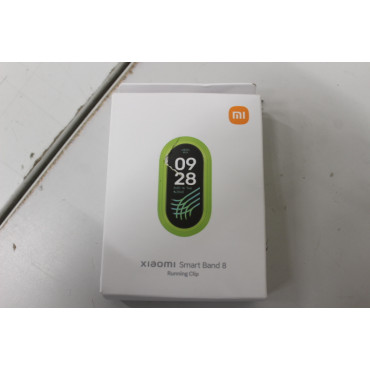 SALE OUT.DAMAGED PACKAGING Xiaomi Smart Band 8 Running Clip Black/green DAMAGED PACKAGING Black/Green Strap material: PC, TPU Su