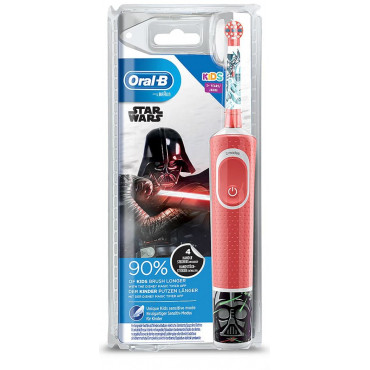 Oral-B Vitality 100 Starwars Electric Toothbrush, Red Oral-B