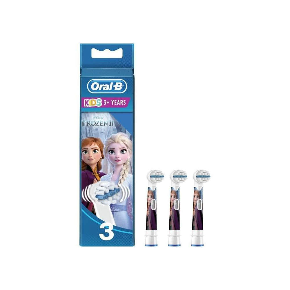 Oral-B Toothbrush Replacement Refill Frozen Heads For kids Number of brush heads included 3 Number of teeth brushing modes Does 