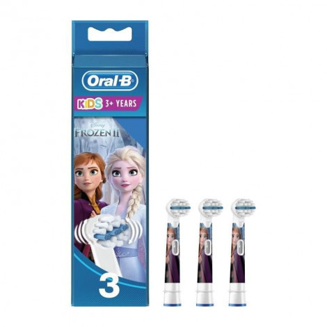 Oral-B Toothbrush Replacement Refill Frozen Heads For kids Number of brush heads included 3 Number of teeth brushing modes Does 