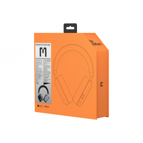 Mondo Headphones M1002 Built-in microphone Bluetooth Clear