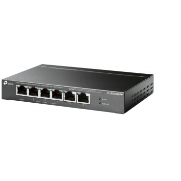 TP-LINK | 6-Port Gigabit Switch with 3-Port PoE+ and 1-Port PoE++ | TL-SG1006PP | Unmanaged | Desktop