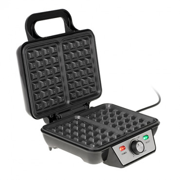 Camry | CR 3046 | Waffle Maker | 1600 W | Number of pastry 2 | Belgium | Black/Stainless Steel